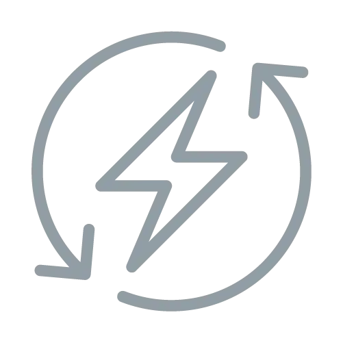 Energie Kreislauf Icon